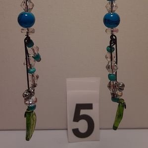 New hand beaded earrings